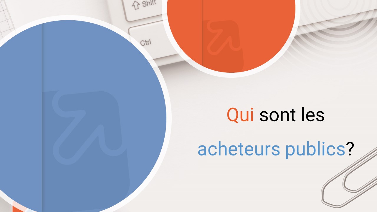 Qui sont les acheteurs publics ?